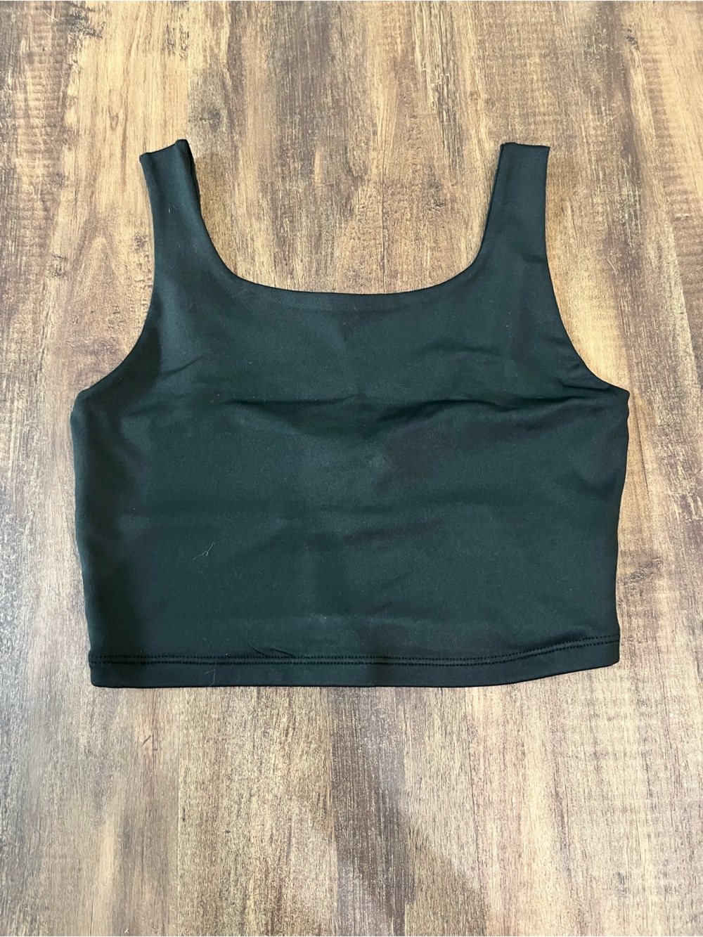 SHEIN Black Kids athletic crop top